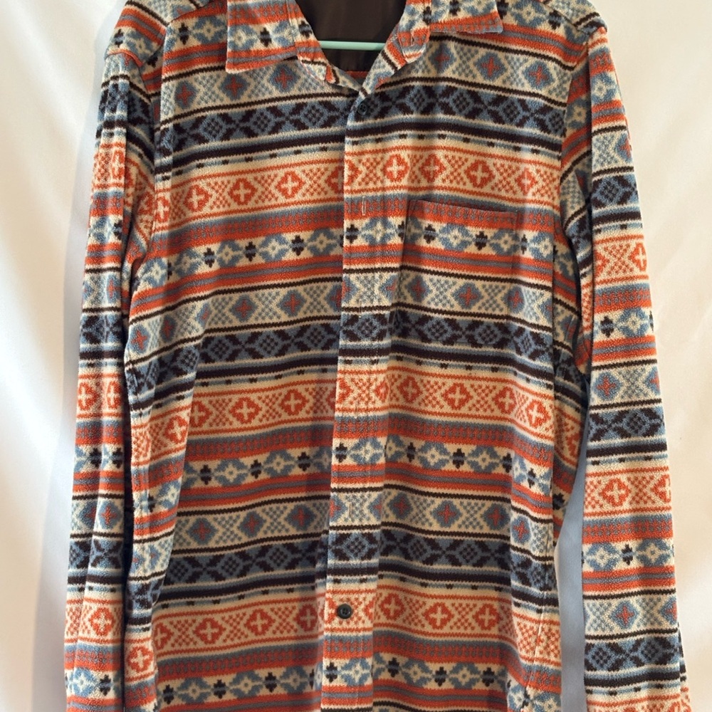 Patterned Long Sleeve Shirt